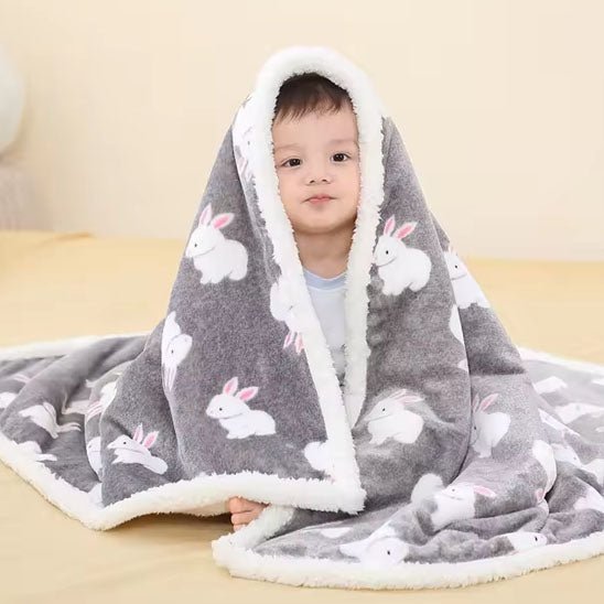 couverture bebe coconlune flanelle