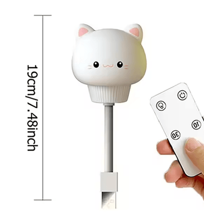 doucenuit veilleuse chaton lumiere apaisante