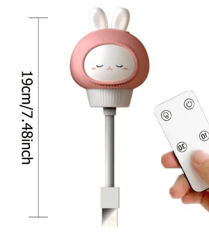 doucenuit veilleuse lapin lampe tamisee
