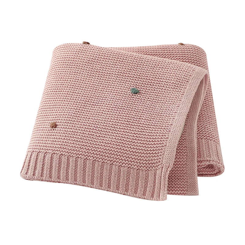 sommeil paisible bebe couverture rose